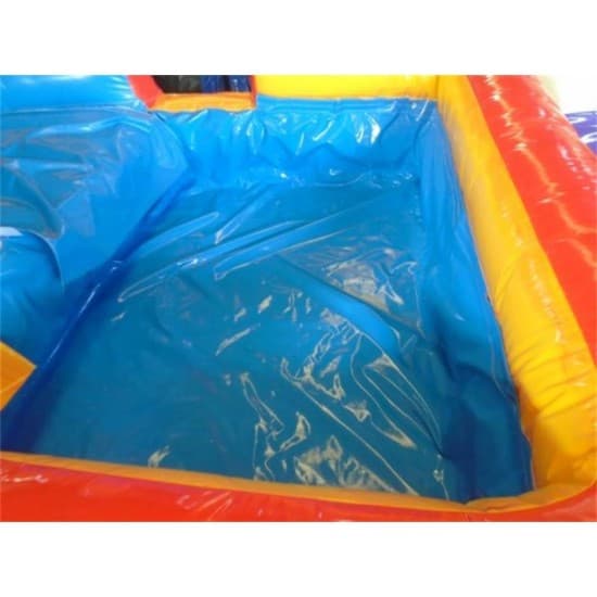 Inflatable Fire And Ice Water Slide