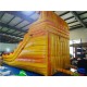 Inflatable Fire And Ice Water Slide