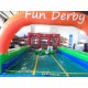 Inflatable Derby 3 Lane