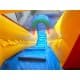 Custom Inflatable Water Parks Pool With Slide And Toys On Land