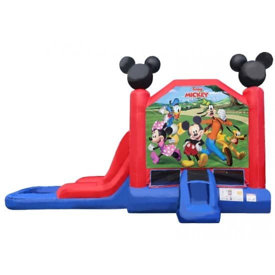 Mickey Mouse Bouncy Castle Slide