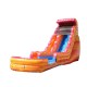 Inflatable Fire And Ice Water Slide