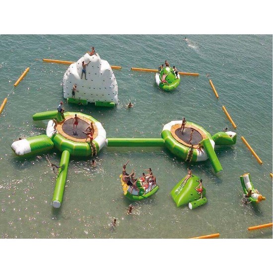 Trampoline Water Park