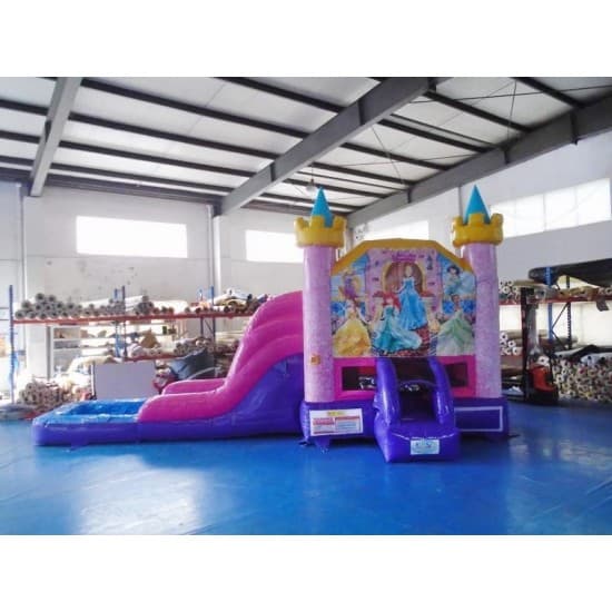 Princess Bouncy Castle With Slide