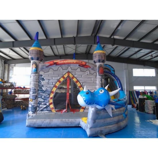 Dragon Inflatable Bouncy Slide