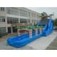 24ft Tropical Dual Lane Water Slide