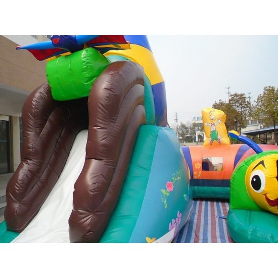 Inflatable Caterpillar Crawl