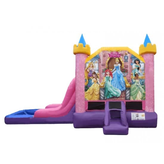 Princess Bouncy Castle With Slide