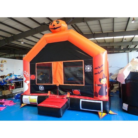 Inflatable Pumpkin Halloween Moonwalk