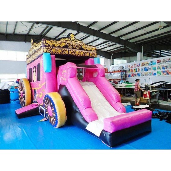 Princess Carriage Bouncy Castle