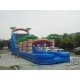 24ft Tropical Dual Lane Water Slide