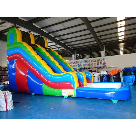 Inflatable Colourful Water Slide