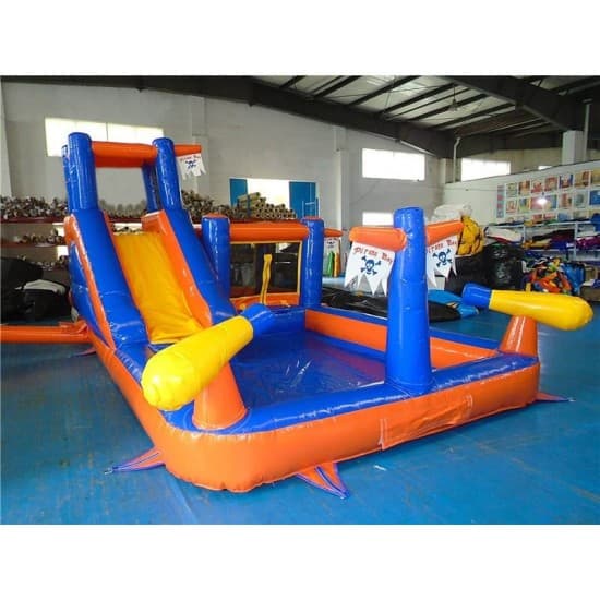 Inflatable Bouncy Castle With Slide