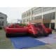 Inflatable Soccer Field Black Red