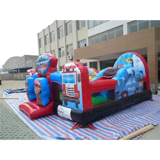 Inflatable Rescue Squad Junior Bouncy Castle