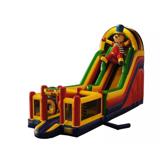 Toboggan Gonflable Multiplay Clown