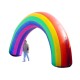 Arco Inflable Del Arco Iris