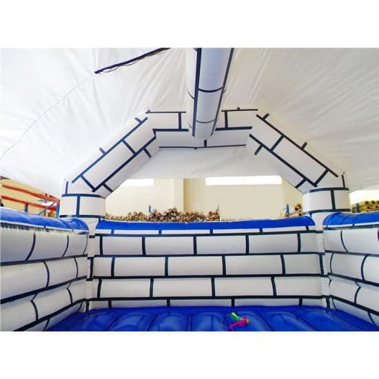 Camelot Bouncy Castle Blue/White