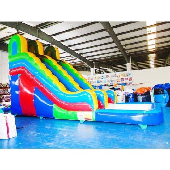 18FT High Water Slide With Pool