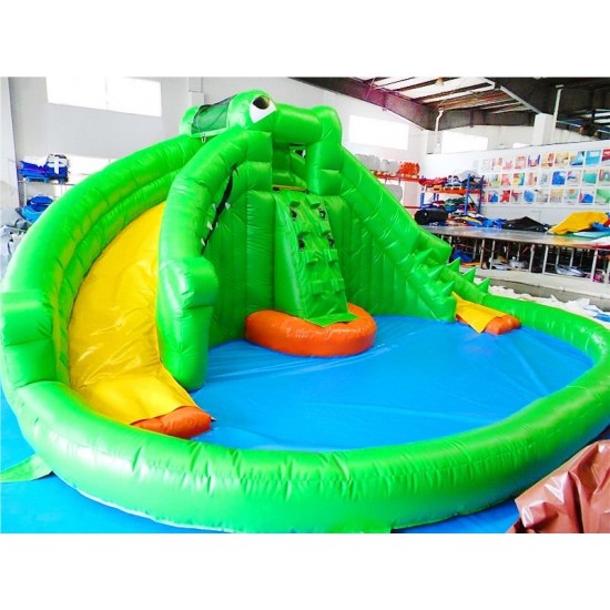 Crocodile Isle Inflatable Water Park And Slide