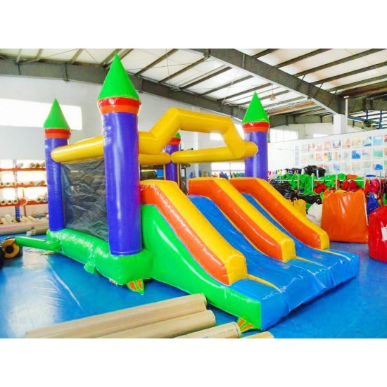 Amusement Inflatable Slide Castle