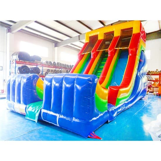 Inflatables Double Lane Slide