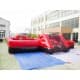 Inflatable Soccer Field Black Red