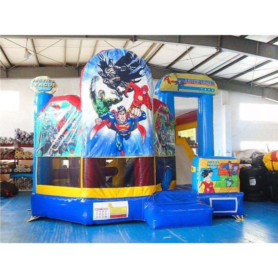 Inflatable Justice League 5 In 1 Combo