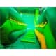 Inflatable Tropical Theme Commercial Slide