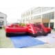 Inflatable Soccer Field Black Red