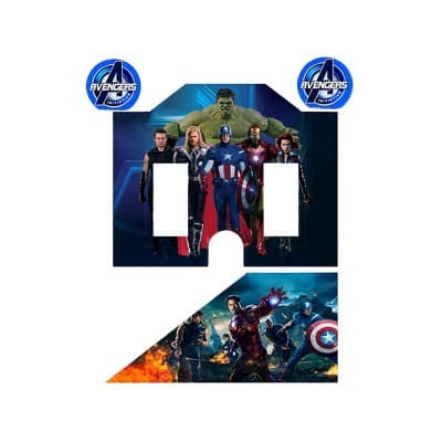 Avengers Jumper House Combo Banner