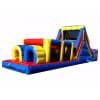 Backyard Blow Up Obstacle Course