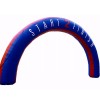 Blue And Red Inflatable Arch
