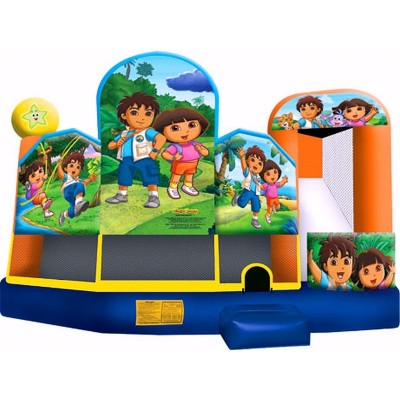 Dora And Diego Bounce House Combo Five