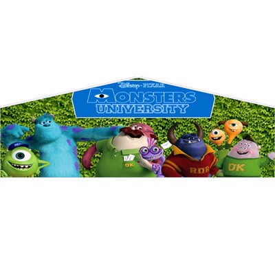 Kids Monsters Inflatable House Banner