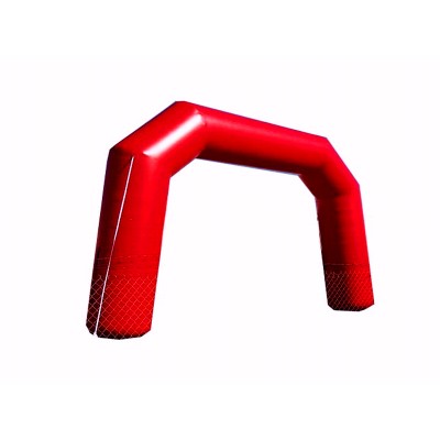 Quad Red Blow Up Arch