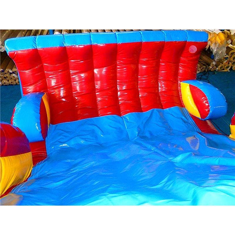 Backyard Blow Up Obstacle Course