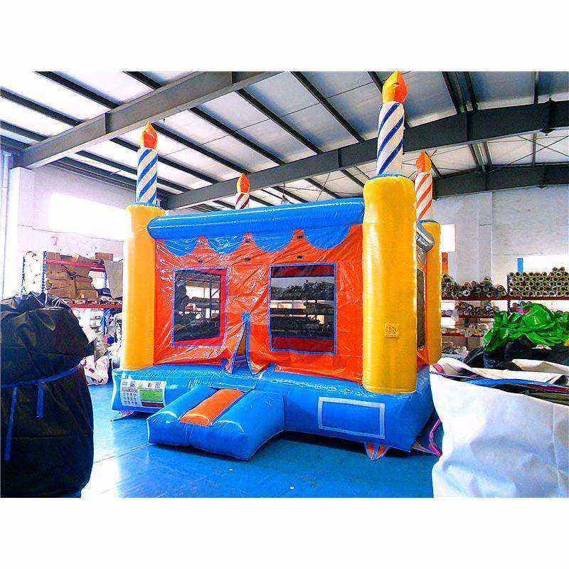 Deluxe Square Cake Blow Up Castle