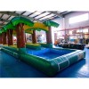 Hawaiian Slip And Slide With Inflatable Pool