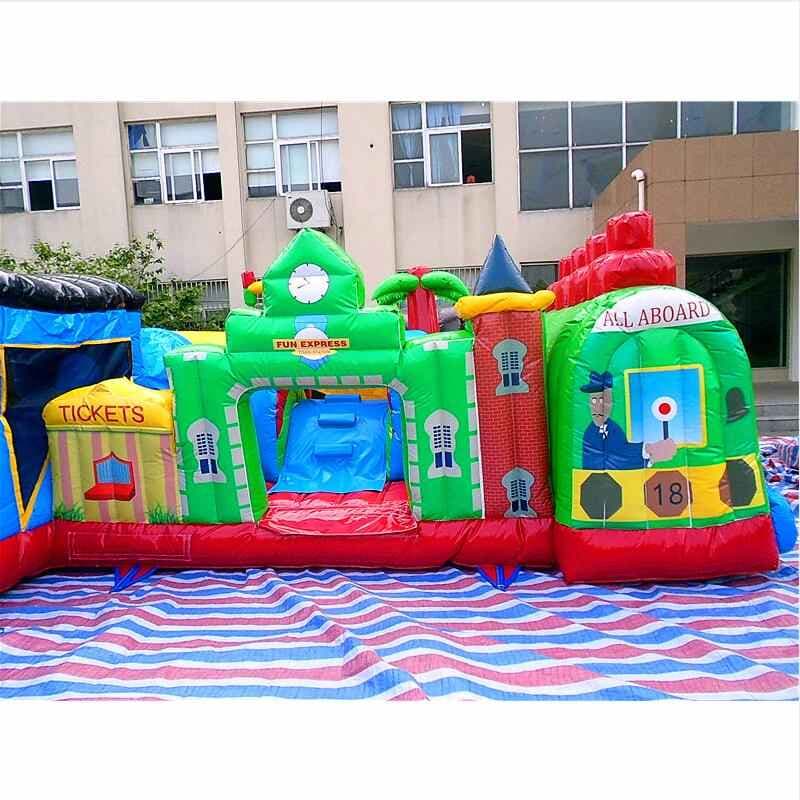 Inflatable Fun Train Station