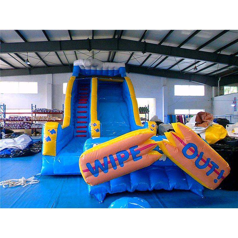Wipe Out Large Inflatable Slide
