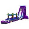 26FT Purple Water Slide and Slip & Slide