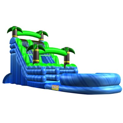 20FT Inflatable Blue Crush Water Slide