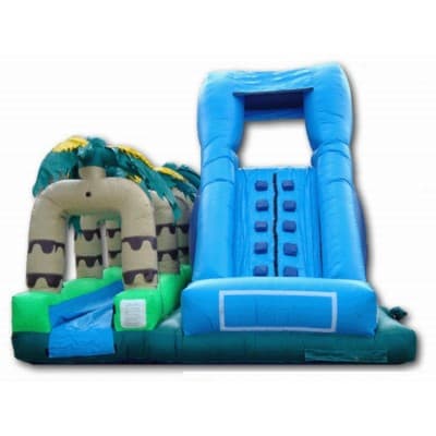 Inflatable Tropical Water Slip Slide