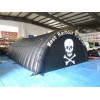 Black Inflatable Tunnel