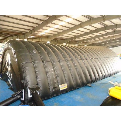 Black Inflatable Tunnel