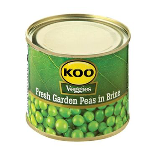 Koo Fresh Garden Peas in Brine 215g