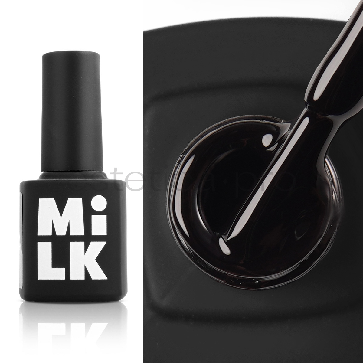 Гель-лак MiLK 102 Simple Back in Black, 9 мл.