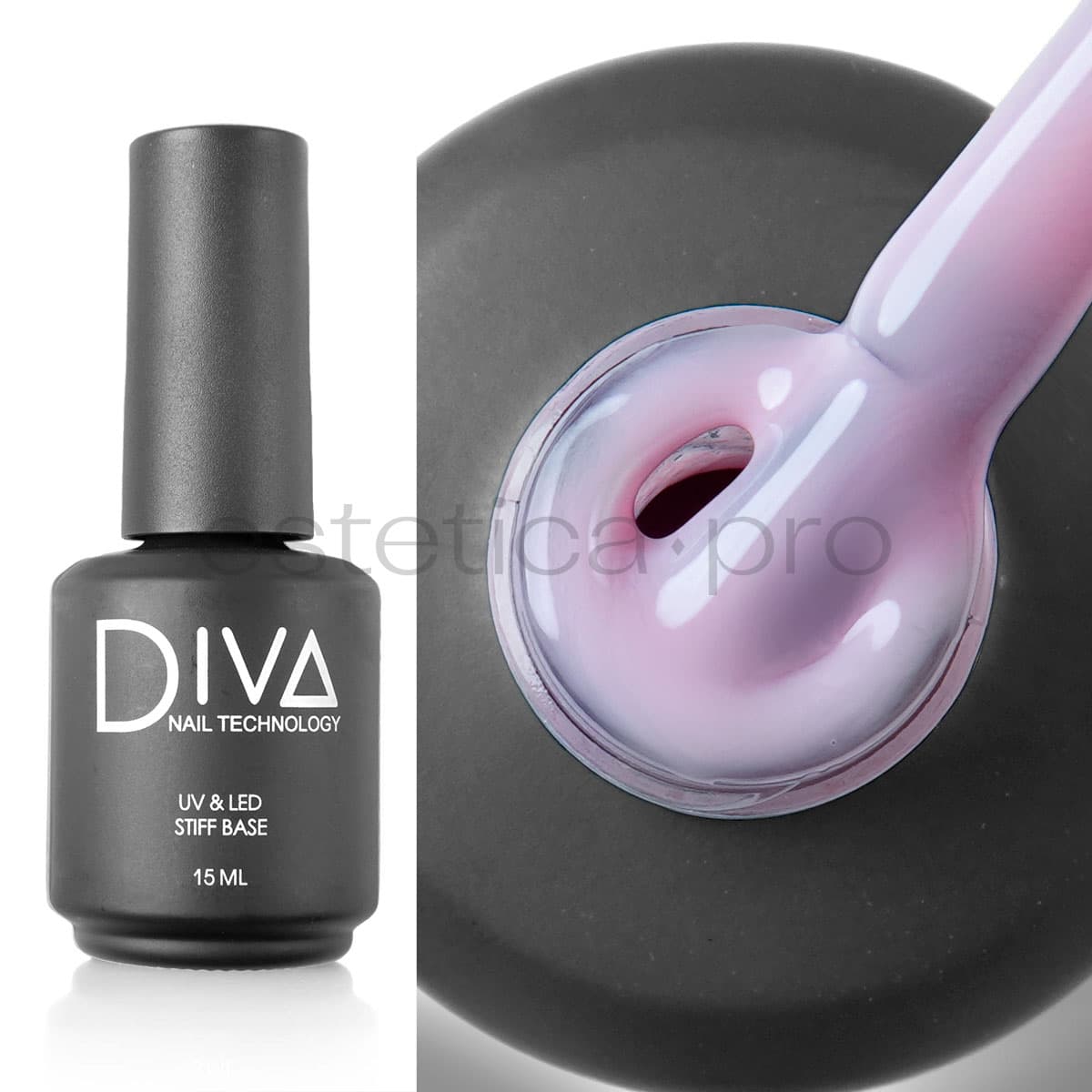 База камуфлирующая Stiff base Diva 04, 15 мл.