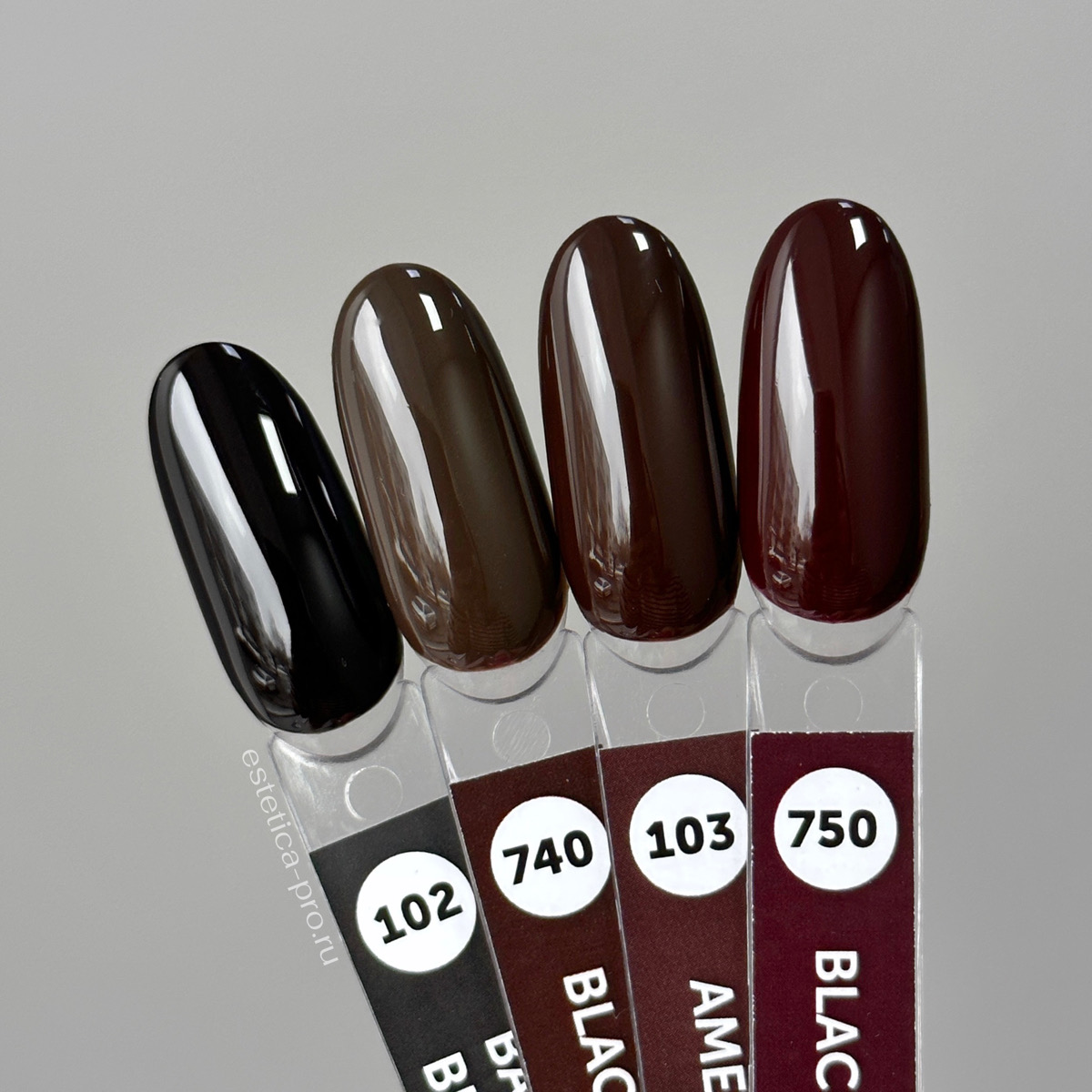 Гель-лак MiLK 750 Lip Cream Black Velvet, 9 мл.